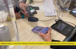 POSTE ITALIANE DAL 1° FEBBRAIO ACCESSO CONSENTITO SOLO CON GREEN PASS 1
