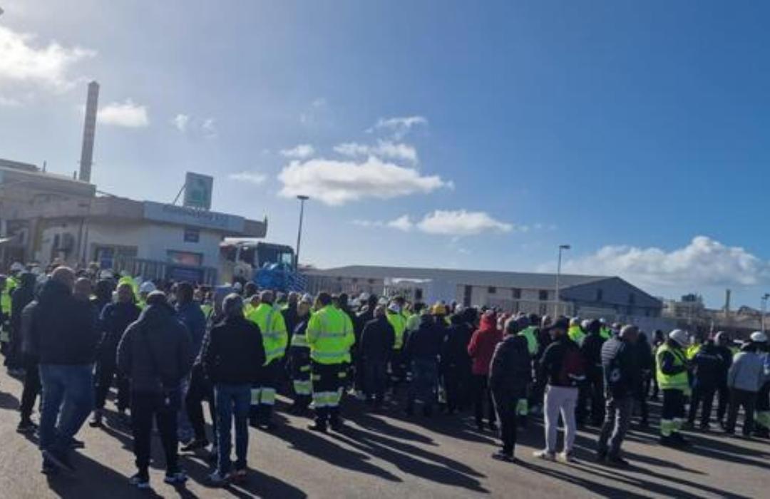 Portovesme proteste