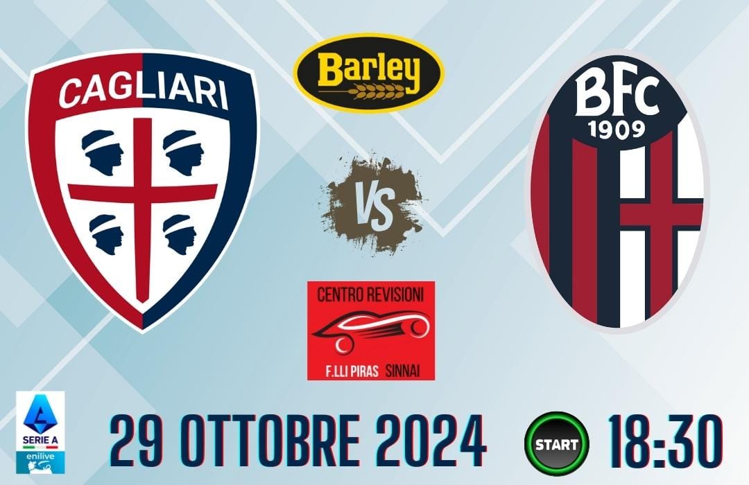 Formazioni Cagliari Bologna, orario, diretta tv