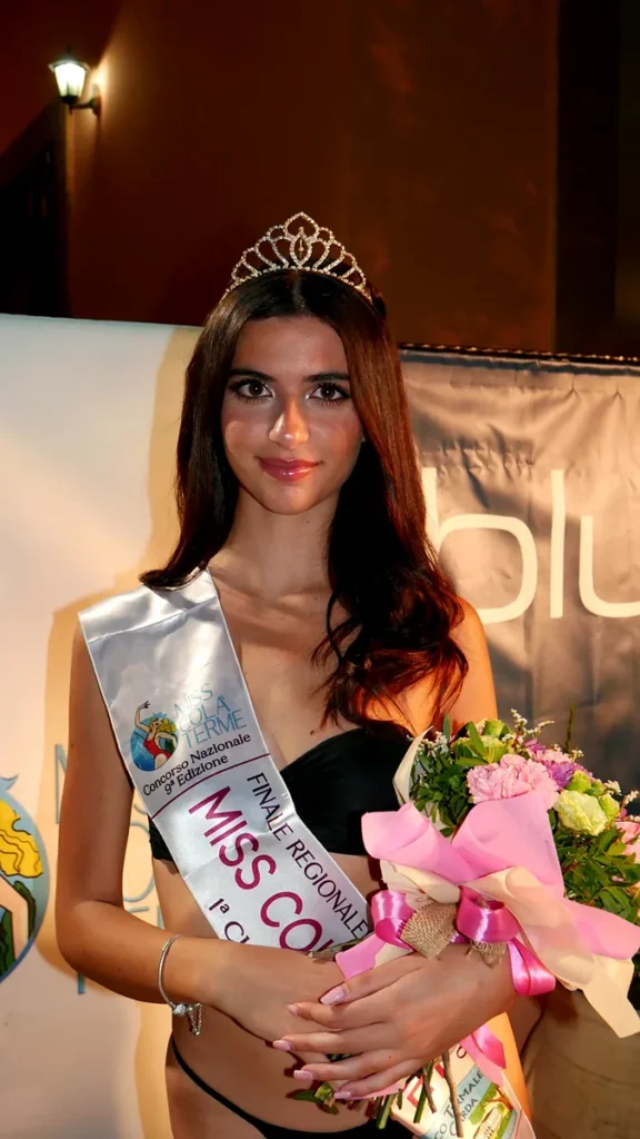 Taira Frau1° classificata Miss Cola Terme Sardegna 2026
