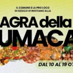 Sagra della Lumaca 2026 a Gesico: degustazioni gratuite, corsa e programma completo